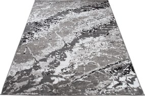 TA Koberec Q543D WHITE MAYA PP EYM Sivý Obdĺžnikový Rozmer: 200x300 cm