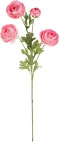 Umelá kvetina Pivonka 70 cm, svetlo ružová%