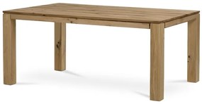 Autronic BONTEC Jedálenský stôl 180x90cm, masív, dub, DS-F180 DUB Farba: Prírodné
