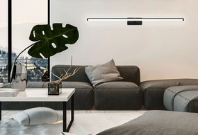 Toolight Rea - Toolight, LED kúpeľňové svietidlo nad zrkadlo 20W 100CM APP375-1W, čierna, OSW-05005