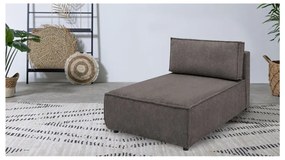 Svetlohnedý menčestrový modul pohovky (variabilný) Nihad modular – Bobochic Paris