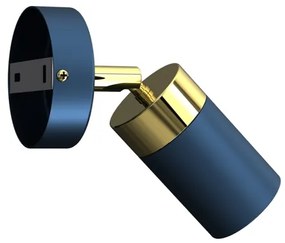 Nástenné bodové svietidlo JOKER 1xGU10/25W/230V modré