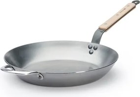 De Buyer 5710.32 - Oceľová panvica MINERAL B BOIS 32 cm