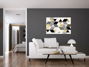 Obraz - Geometrické tvary N⁰1 (90x60 cm)