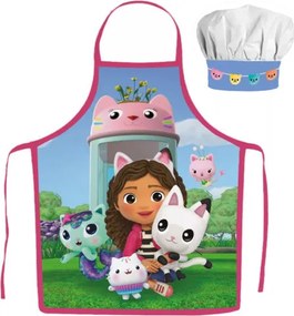 Javoli - Detská zástera a kuchárska čiapka Gábinin kúzelný domček - Gabby's Dollhouse
