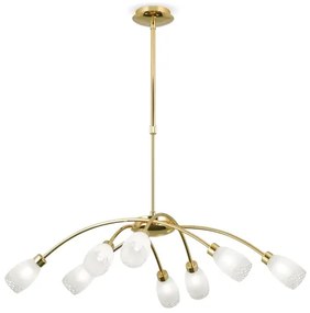 Orion - Luster na tyči CARLA 8xG9/28W/230V zlatý