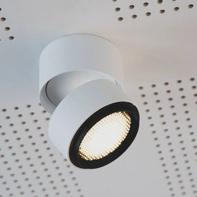 LOOM DESIGN Ray stropné LED Ø 9,3 cm 15 W biela