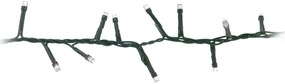 Svetelná vianočná reťaz Twinkle biela, 400 LED, M