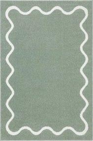 Koberec Lima M180A zelený / krémový