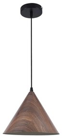 Luster na lanku BOSCO 1xE27/15W/230V hnedá