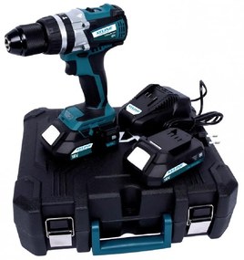 XTline Akumulátorová príklepová vŕtačka 18 V s 2 batériami a kufríkom