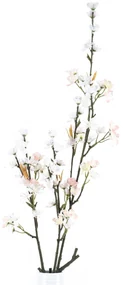 Umelá kvitnúca jabloňová vetva, 80 cm