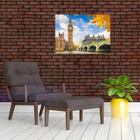 Sklenený obraz - Big Ben, Londýn (70x50 cm)