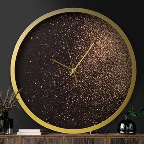 DEKORATÍVNE HODINY 20 78X6X78 CM ČIERNE