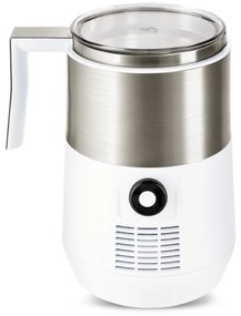 Indukčný napeňovač mlieka, krémovobiely