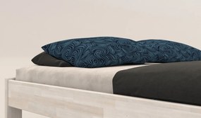 Posteľ Tema Futon 180x200 cm, bielený buk