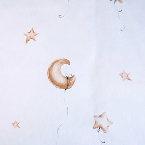 Obliečky do detskej postieľky Medvedík s balónikmi - 100% bavlna - 40x60 cm + 100x135 cm