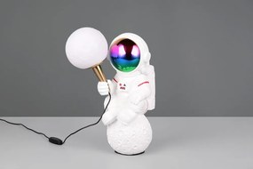 Biela detská lampička Strong – Reality