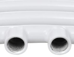 Rebríkový radiátor na centrálne vykurovanie, zaoblený, s bočným a stredovým pripojením 500 x 1160 mm-