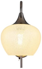 Globo 15548WK - Nástenná lampa MAXY 1xE27/40W/230V biela/antracit