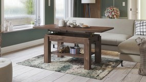 ASTORIA hnedý dub, rozkládací konferenční stolek