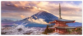 Obraz - Hora Fuji (120x50 cm)