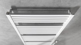 Aqualine Aqualine, TONDI-E elektrické vykurovacie teleso, rovné, 600x1330 mm, 600W, biela, DE480T