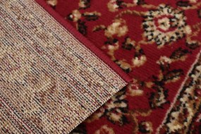 Weltom, AKCIA: 112x100 cm Behúň na mieru Samira New 12003-023 red - obšitý zo všetkých strán, červená, chodba / predsieň