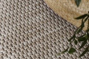 Koberec SIZAL FLOORLUX 20195 strieborný / čierny