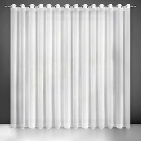 EUROFIRANY Hladká záclona 350 cm x 250 cm biela 100 % polyester Rozmery textílií: 350 cm x 250 cm