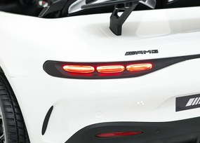 Ramiz Mercedes-Benz GT63 AMG elektrické autíčko pre deti biele