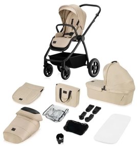 Lionelo - Kombinovaný kočík 2v1 MERIL Beige Sand