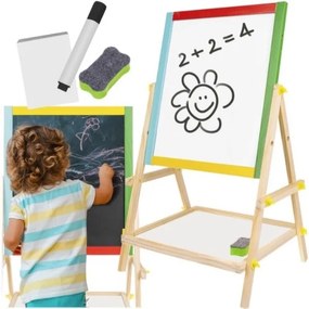 Obojstranná drevená tabuľa na kreslenie 23546