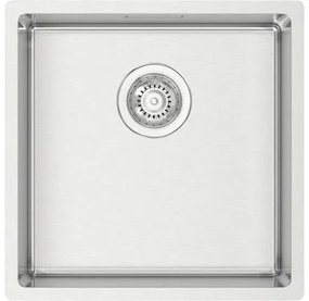 Nerezový drez Sinks BOX 440 RO 1,0 mm 440 x 440 mm RDBOK4404401RO