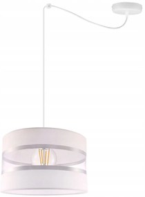 Závesné svietidlo Elegance Spider, 1x textilné tienidlo (výber z 3 farieb), (výber z 2 farieb konštrukcie), (fi 35cm)