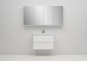 Cersanit Moduo, zrkadlová závesná skrinka 60cm, biela, S590-018-DSM