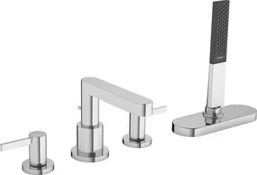 Hansgrohe Finoris, batéria na okraj vane, 4-otvorová inštalácia, sBox, chrómová, HAN-76444000