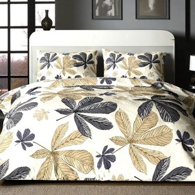 Krepové obliečky Homa TORRY LEAFS 2-dielna sada 140x200 cm