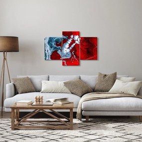 Obraz abstraktných škvŕn (90x60 cm)