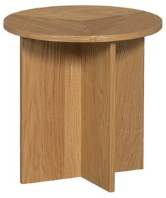 Okrúhle odkladacie stolíky v súprave 2 ks ø 45 cm Lina – WOOOD