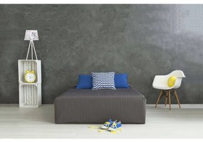Detská stolná lampa Diamond, 1x biele textilné tienidlo so vzorom