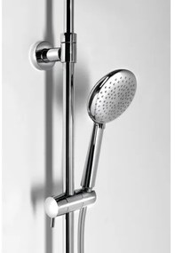 Sapho - Sprchová súprava s batériou SOLARIS lesklý chróm