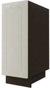 Kuchynská skrinka D1D/30 Quantum vanilla mat/lava