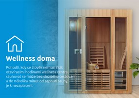 Marimex | Fínska sauna Marimex KOTI L + saunové kachle (FSC) | 11100109