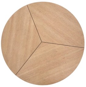 Konferenčný stolík KARIDA 41x80 cm béžová/čierna