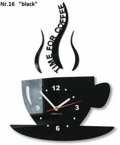 Nástenné hodiny Time for coffee