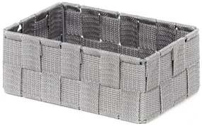 Compactor Úložný organizér do zásuvky Compactor TEX - košík M, 18 x 12 x 7 cm, sivý, M