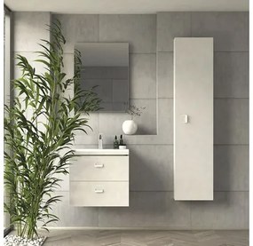 Kúpeľňová skrinka vysoká RAVAK Comfort 350 biela
