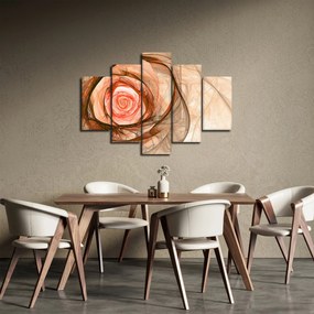 Obraz - Ruže umeleckého duchu (150x105 cm)