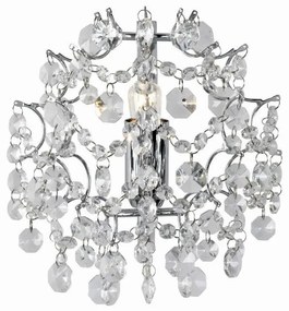 Markslöjd 102335 - Nástenné svietidlo ROSENDAL 1xE14/40W/230V chróm